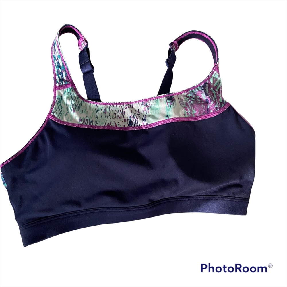 Fabletics Sintra Bra Inkwell Blue Purple Adjustable Size S